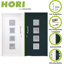 Haustür Kunststoff anthrazit