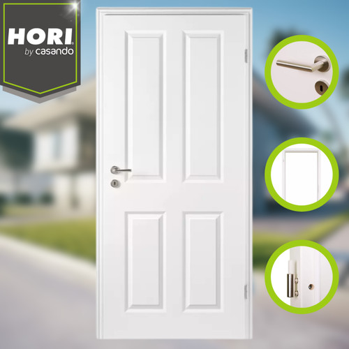 Hori zimmertür komplettset - hori,