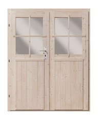 Gartenhaus Doppelflügeltür
