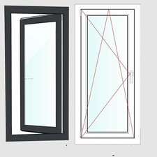 Terrassentür Kunststoff